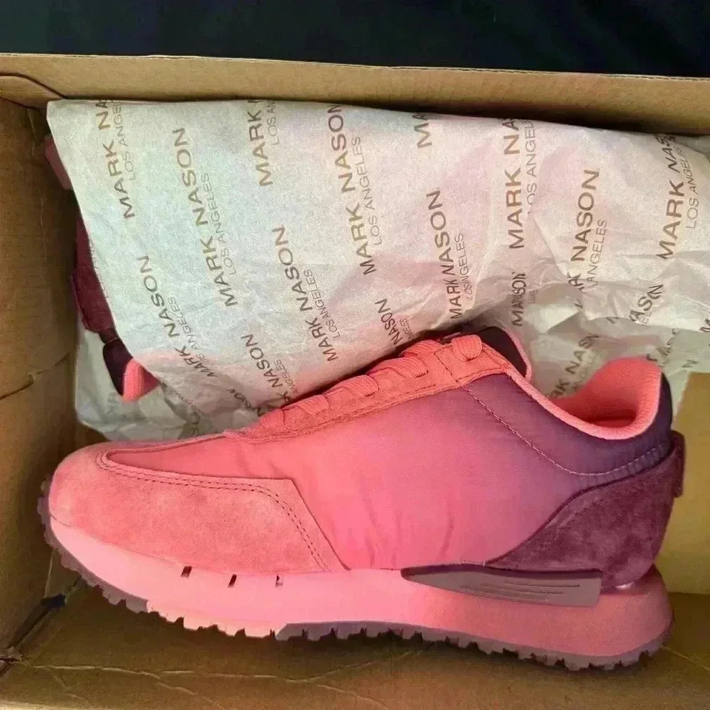 Mark Nason Pink Sneakers - Picture 4 of 7
